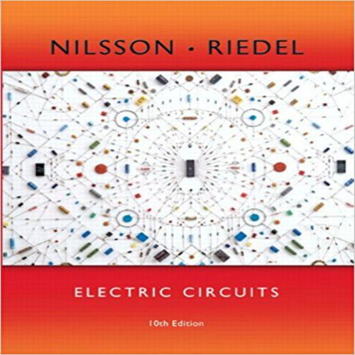 Nilsson riedel electric circuits 10th edition pdf free download